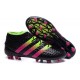 2016 Scarpini Calcio Adidas ACE 16.1 Primeknit FG/AG - Nero Rosa Volt