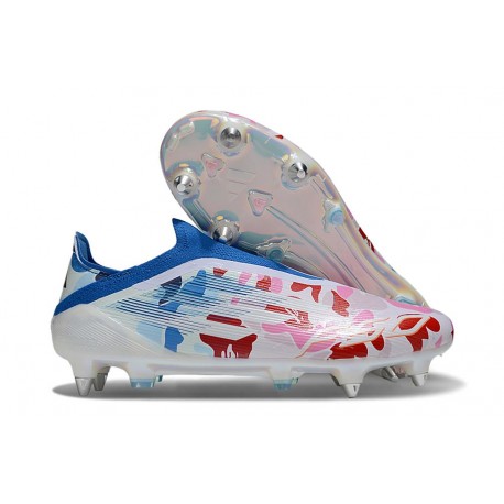 Scarpe da Calcio adidas F50 Elite SG Pro Blanco Azul Rojo