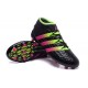 2016 Scarpini Calcio Adidas ACE 16.1 Primeknit FG/AG - Nero Rosa Volt