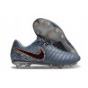 Scarpa Nike Tiempo Legend 10 Elite FG Blu Eclissi Arancione 