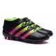 2016 Scarpini Calcio Adidas ACE 16.1 Primeknit FG/AG - Nero Rosa Volt