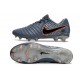 Scarpa Nike Tiempo Legend 10 Elite FG Blu Eclissi Arancione 