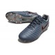 Scarpa Nike Tiempo Legend 10 Elite FG Blu Eclissi Arancione 