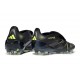 Adidas Predator Foldover Tongue Elite FG Nero Core Carbon Limone Lucido