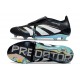Adidas Predator Foldover Tongue Elite FG Noir Blanc Bleu