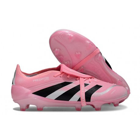 Adidas Predator Foldover Tongue Elite FG Rosa Nero