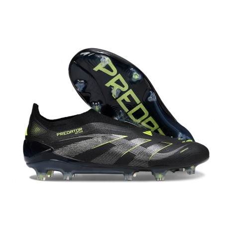 Adidas Predator Elite Senza Lacci Fg Nero Giallo