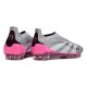 Adidas Predator Elite Senza Lacci Fg Grigio Bianco Rosa
