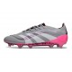 adidas Predator Elite FG Scarpa Grigio Rosa Bianco