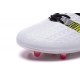 Scarpini Calcio Uomo - Adidas ACE 16.1 Primeknit FG/AG - Bianco Semi Solar Slime Blu Shock