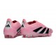 adidas Predator Elite FG Scarpa Rosa Nero