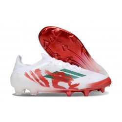 adidas F50 Elite FG Nuovo Bianco Rosso