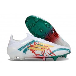 adidas F50 Elite FG Nuovo Blanc Vert Or