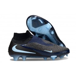 Nike Phantom 6 Elite High FG Nero Blu
