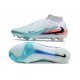 Nike Phantom 6 Elite High FG Blu Bianco Arancione