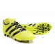 Scarpini Calcio Uomo - Adidas ACE 16.1 Primeknit FG/AG - Nero Giallo