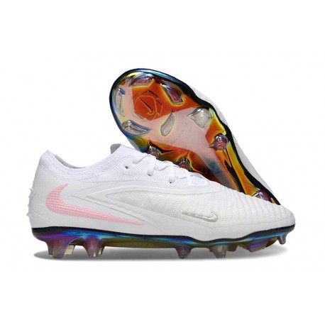 Nike Phantom 6 Elite Low FG Bianco Rosa