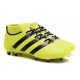 Scarpini Calcio Uomo - Adidas ACE 16.1 Primeknit FG/AG - Nero Giallo