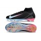 Scarpa da Calcio Nike Mercurial Superfly 10 Elite FG Nero Blu Rosa