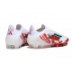 Scarpe adidas F50 Elite Laceless FG Bianco Rosso Verde