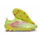 Scarpe adidas F50 Elite Laceless FG Giallo Rosso