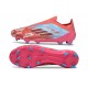 Scarpe adidas F50 Elite Laceless FG Rosso Blu