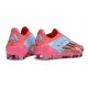 Scarpe adidas F50 Elite Laceless FG Rosso Blu