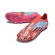 Scarpe adidas F50 Elite Laceless FG Rosso Blu