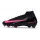 Scarpa da Calcio Nike Mercurial Superfly 10 Elite FG Nero Rosa