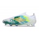 Scarpe adidas F50 Elite Laceless FG Verde Bianco Oro