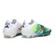 Scarpe adidas F50 Elite Laceless FG Verde Bianco Oro