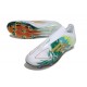 Scarpe adidas F50 Elite Laceless FG Verde Bianco Oro