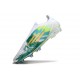 Scarpe adidas F50 Elite Laceless FG Verde Bianco Oro