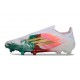Scarpe adidas F50 Elite Laceless FG Rosa Verde Bianco Oro