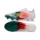 Scarpe adidas F50 Elite Laceless FG Rosa Verde Bianco Oro