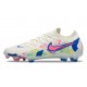 Nike Phantom GT Elite 3D FG Bianco Blu Cloro Rosa Blast Opti Giallo