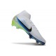 Scarpa da Calcio Nike Mercurial Superfly 10 Elite FG Bianco Nero Blu
