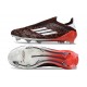 Scarpe adidas F50 Elite Laceless FG Marrone Argento Rosso