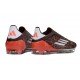 Scarpe adidas F50 Elite Laceless FG Marrone Argento Rosso