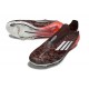 Scarpe adidas F50 Elite Laceless FG Marrone Argento Rosso