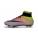 Scarpa da calcio per terreni duri Nike Mercurial Superfly - Bianco Nero Volt Arancione Totale