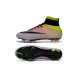 Scarpa da calcio per terreni duri Nike Mercurial Superfly - Bianco Nero Volt Arancione Totale
