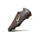 Scarpe da Calcio Nike Mercurial Vapor 16 Elite FG Marrone Giallo