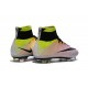 Scarpa da calcio per terreni duri Nike Mercurial Superfly - Bianco Nero Volt Arancione Totale