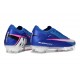 Nike Air Zoom Mercurial Vapor XVI Elite FG Blu Argento Rosa