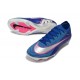 Nike Air Zoom Mercurial Vapor XVI Elite FG Blu Argento Rosa