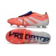 Adidas Predator Foldover Tongue Elite FG Arancione Bianco