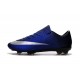 2016 Scarpa da calcio per terreni duri Nike Mercurial Vapor X - Uomo Blu Royal Intenso Argento Metallico Blu Racer