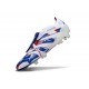 Adidas Predator Foldover Tongue Elite FG Bianco Blu Rosso