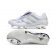 Adidas Predator Foldover Tongue Elite FG Bianco Argento
